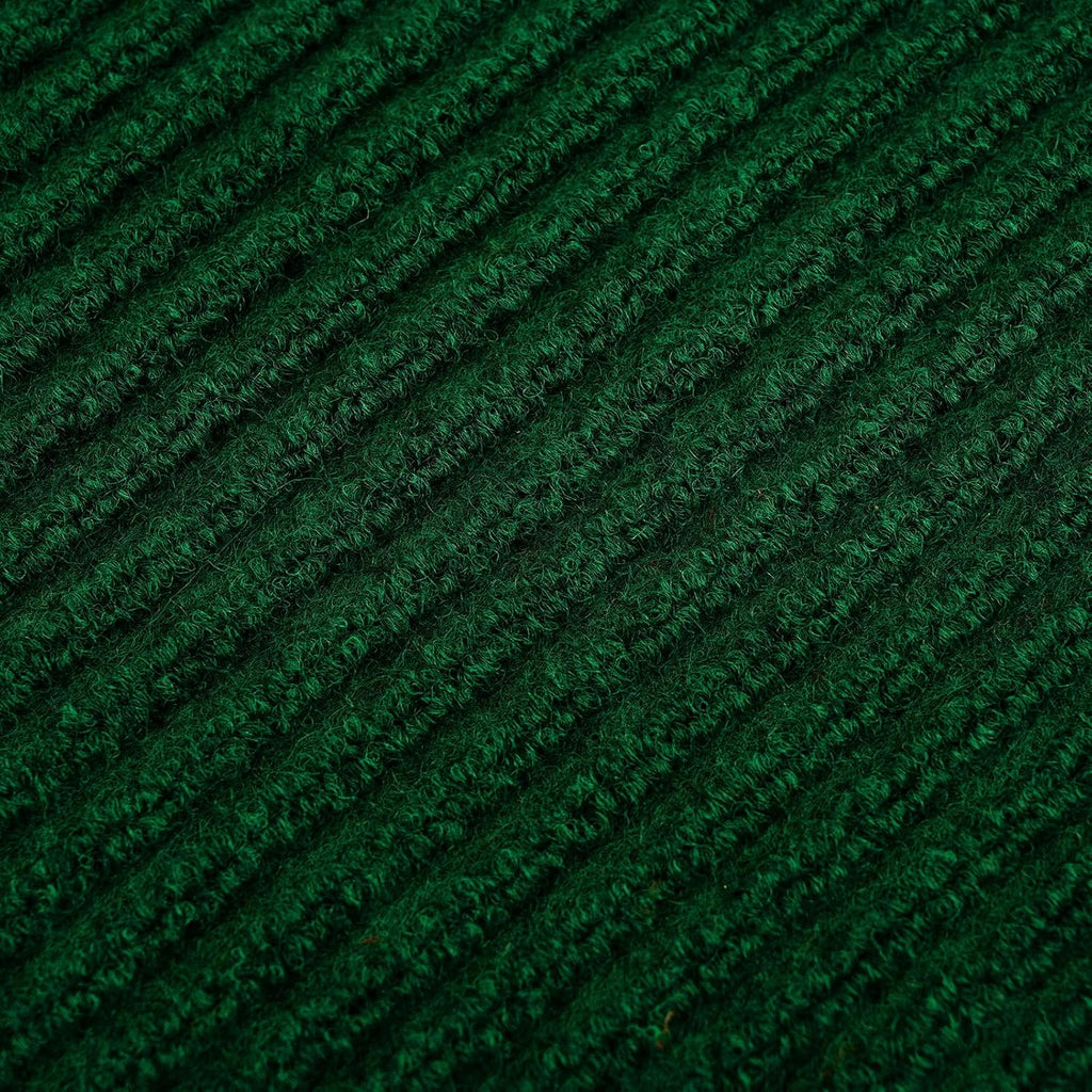 Profile Rubber Door Mat, 60x35inch, Heavy Duty, Entrance Doormat, Indoor and Outdoor, Waterproof, Easy Clean Shoe Scraper, Home Rug Welcome Mats for Entryway, Patio, Porch, Green