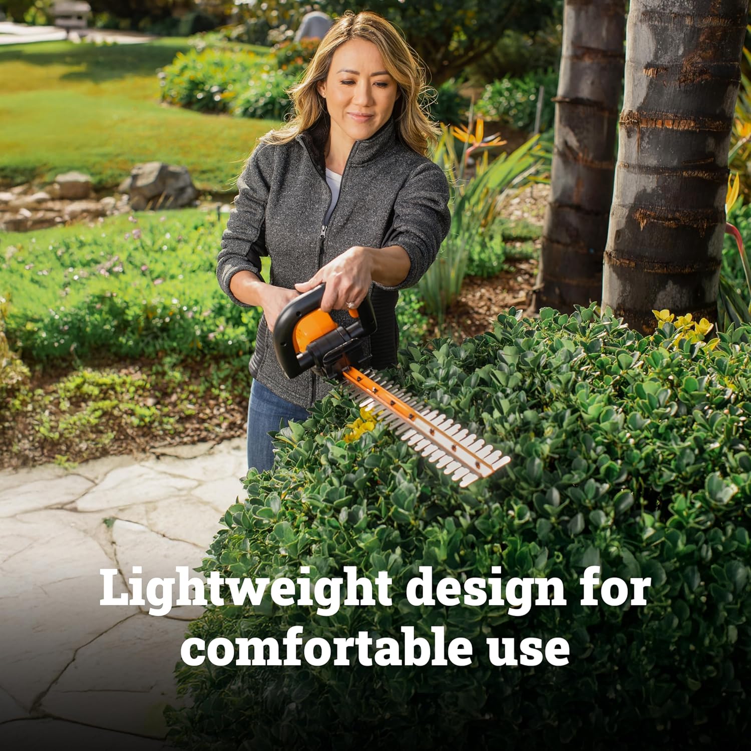 WORX WG261.9 22" 20V Cordless Hedge Trimmer, Battery & Charger Not Included
