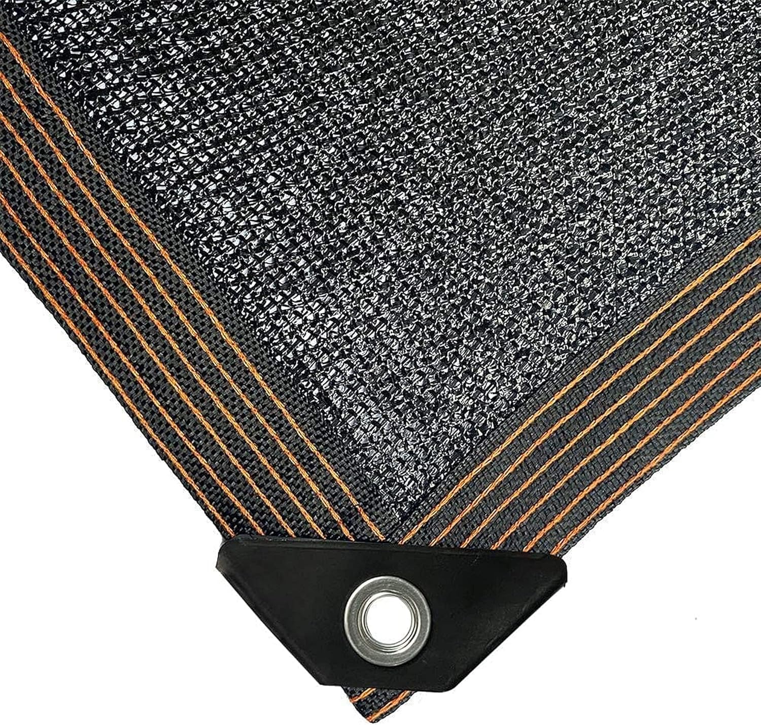 winemana 20x48 FT Black Shade Cloth, 70% UV Resistant Mesh Tarp with Reinforced Grommets, Breathable Sun Shade Net for Garden, Greenhouse, Patio Plants and Animal Coop Cover