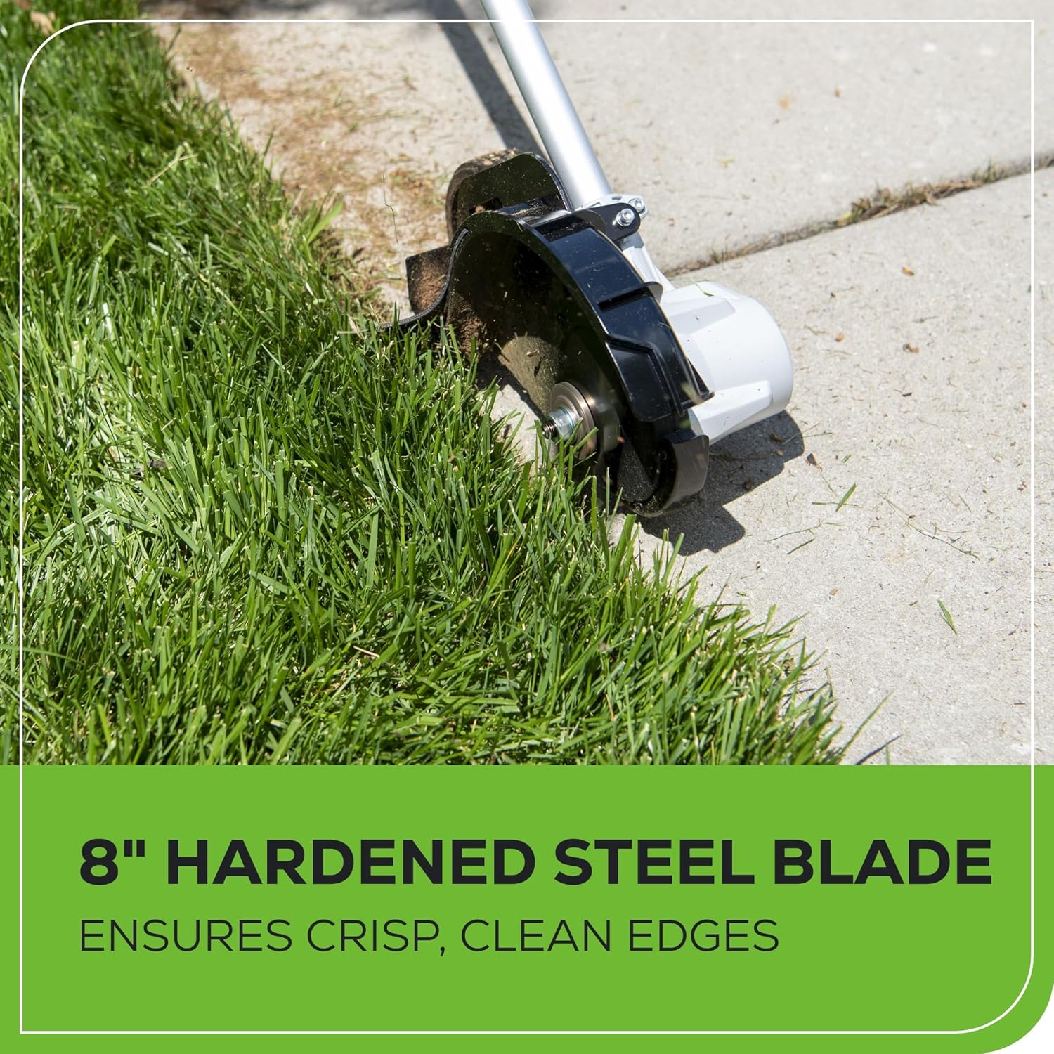 Greenworks 40V 8" Brushless Edger, Battery and Charger Not Included