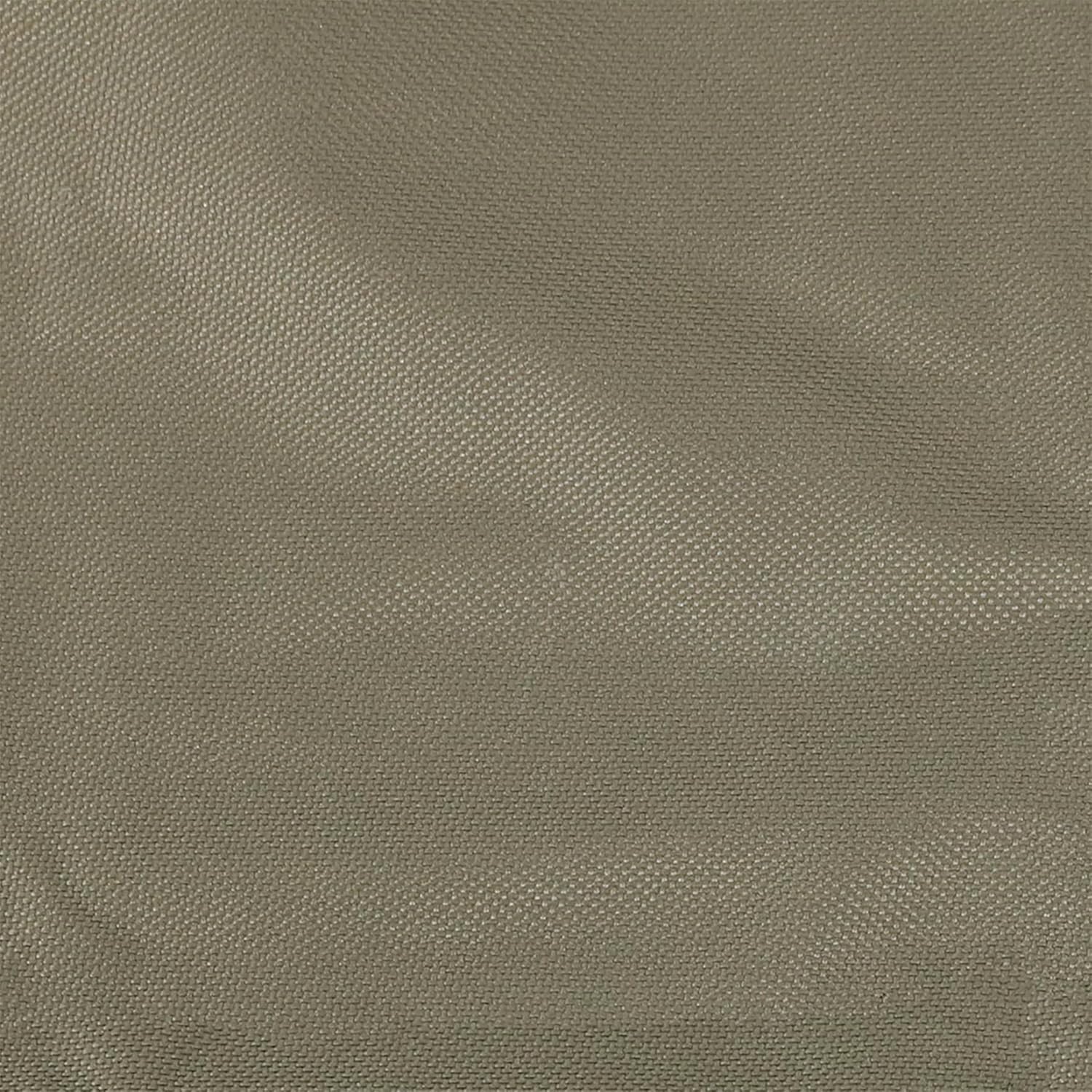 Sunnydaze Round Outdoor Fire Pit Cover - Heavy-Duty 300D Polyester and PVC with Drawstring Closure - Khaki - 36-Inch