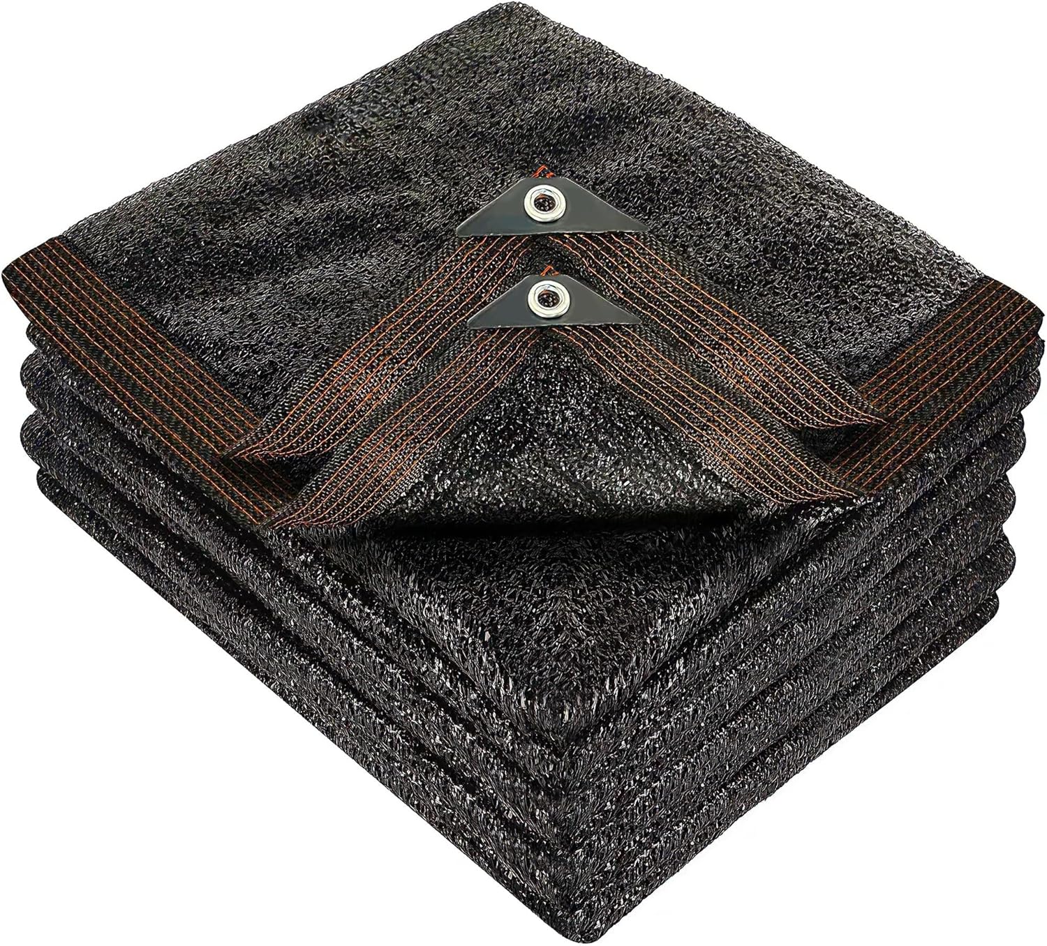 winemana 50% Black Shade Cloth, 14 x 20 FT Durable Mesh Tarp with Grommets, Garden Sunblock Shade Cloth Shading Antifreezing for Plants Cover, Greenhouse, Barns Kennel, Patio, Tomatoes