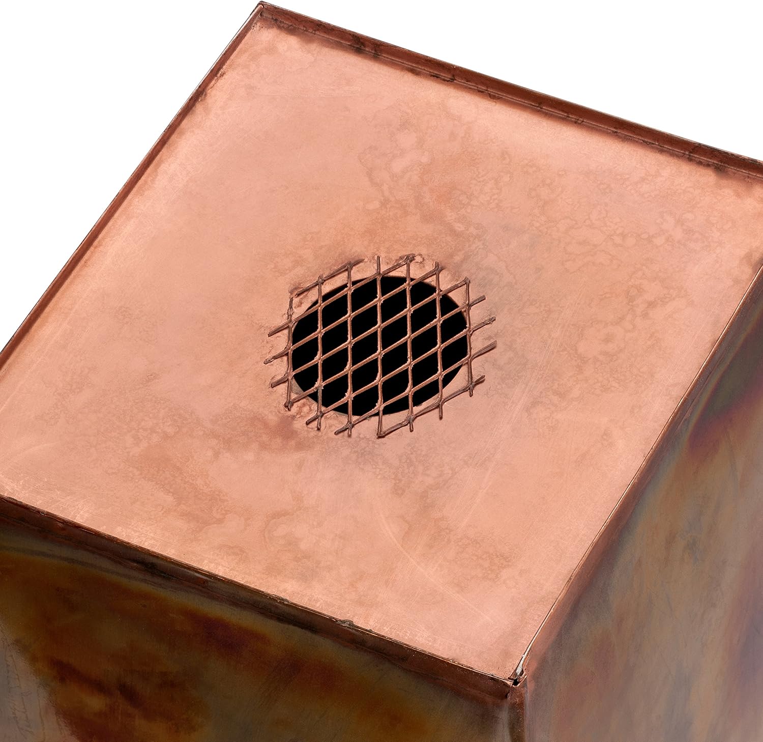 H Potter Patio Deck Indoor Outdoor Garden Flower Planter Set of 2 Rustic with Tray