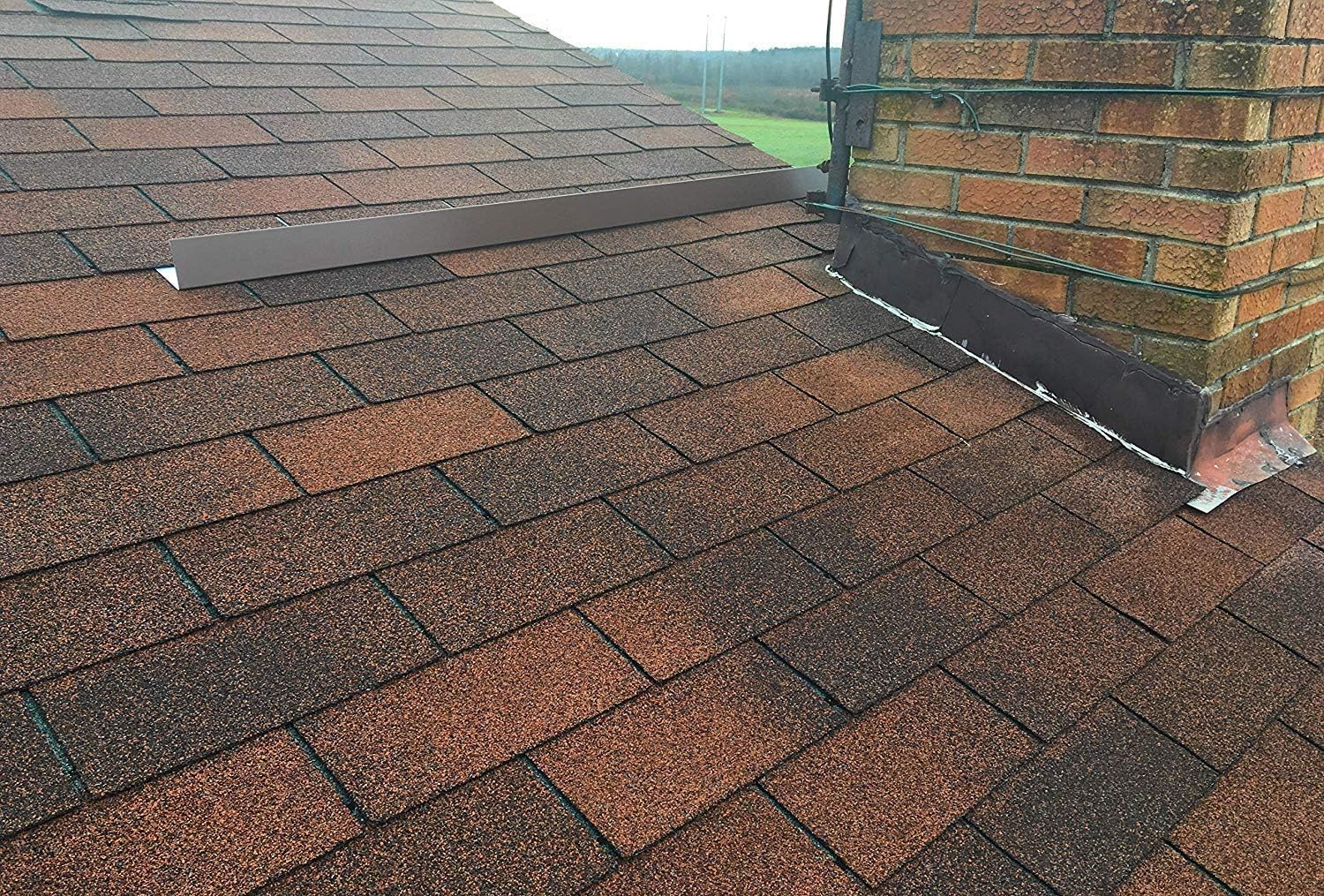 Eagle 1-26 Gauge 5 Foot Rain Diverter - Nails and Instructions Included (Mill Finish Aluminum, Copper, Galvanized, Stainless Steel & More) (2, Light Stone)