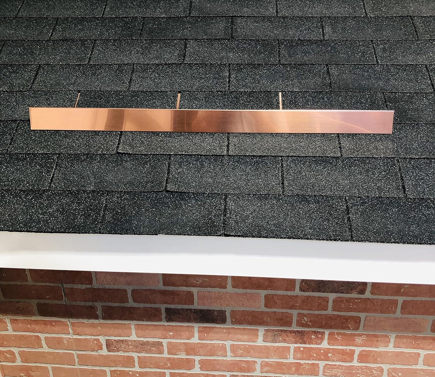 Eagle 1-26 Gauge 5 Foot Rain Diverter - Nails and Instructions Included (Mill Finish Aluminum, Copper, Galvanized, Stainless Steel & More) (3, Copper)