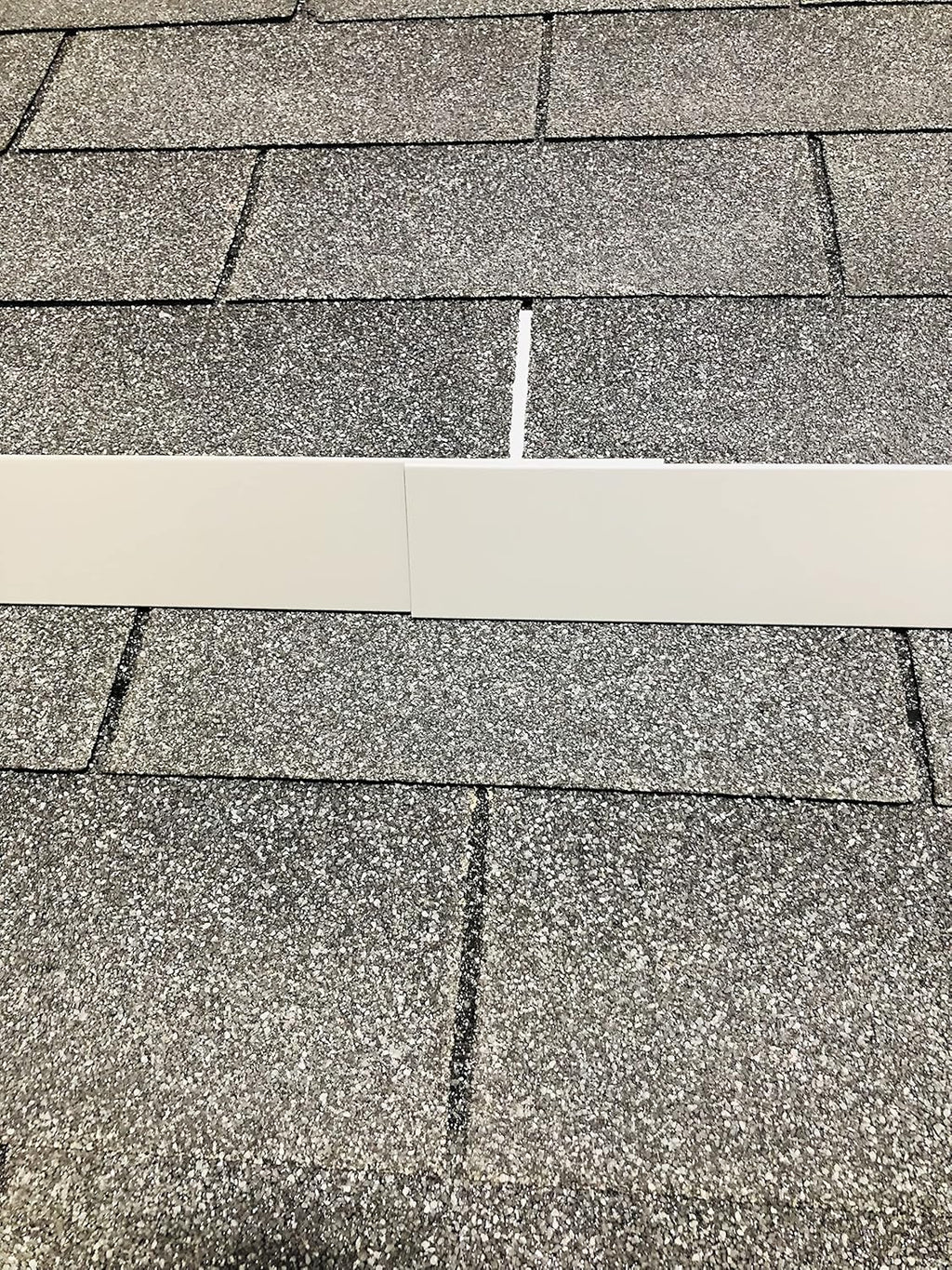 EAGLE 1- Shingle Roof Rain Diverter 40 Inches Long- 26 Gauge Material- Easy to Install- Includes Stainless Steel Nails (4, Charcoal Grey)