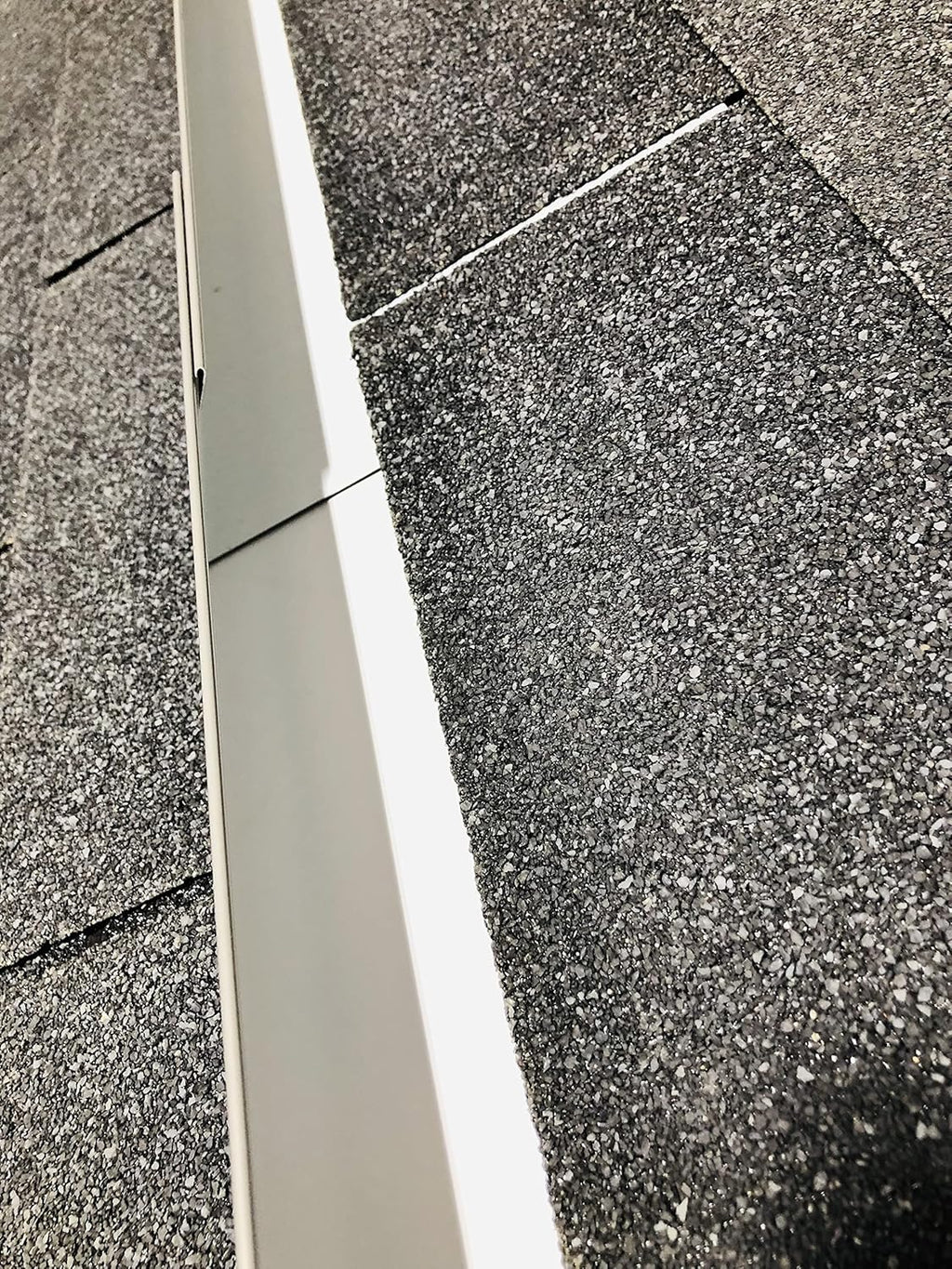 EAGLE 1- Shingle Roof Rain Diverter 40 Inches Long- 26 Gauge Material- Easy to Install- Includes Stainless Steel Nails (2, Charcoal Grey)
